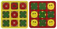 Игра "Крестики-нолики", 3 цвета