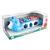 Интерактивная игрушка BeBeLino "Ксилофон. Сортер" (голубой)