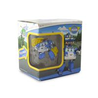 Кружка стеклянная "Робокар Поли: Поли" (матовая), в подарочной упаковке, 250 мл