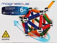 Конструктор Magneticus, цвет: разноцветный, 88 элементов