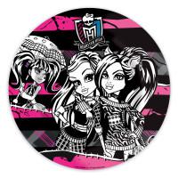 Тарелка керамическая "Monster High" (плоская)