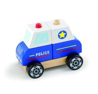 Игрушка "Сборная полицейская машина", 7 деталей