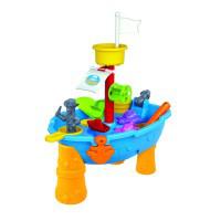 Стол для игр с песком и водой Hualian Toys "Корабль пиратов", 51х30,5х58 см, 24 предмета