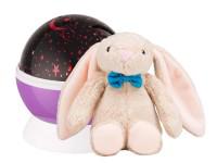 Ночник-проектор звёздного неба с игрушкой Roxy-kids "Bunny"