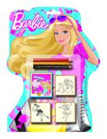Набор штампов "Барби" + карандаши