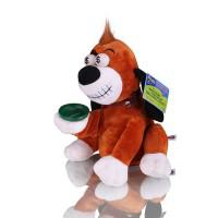 Интерактивная игрушка-копилка Mioshi active "Счастливый щенок", со звуковыми эффектами (вращается, качает головой), 24 см