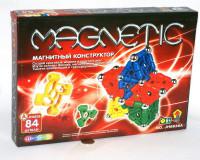 Конструктор магнитный "Магнетик", 84 детали