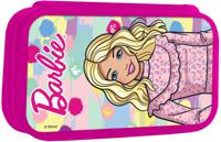 Пенал двухсекционный большой PrioritY "Barbie", тканевый торец (артикул BR П2Б-001)
