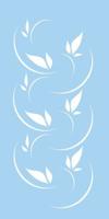 Трафарет Rayher "Листья на ветру", арт. 3826300, 15x30 см