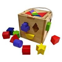 Развивающая игрушка сортер-головоломка "Кубик"