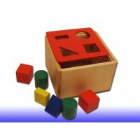 Игрушка деревянная "Ящик с формами"