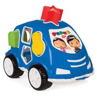 Машинка-сортер с кубиками Pilsan "Smart Shape Sorter Car", синяя, арт. 03-187