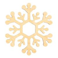 Декоративная форма "Снежинка", 10x10 см (арт. DZ90005)