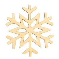Декоративная форма "Снежинка", 10x10 см (арт. DZ90001)