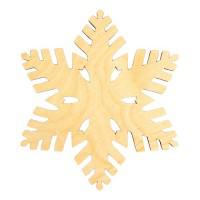 Декоративная форма "Снежинка", 10x10 см (арт. DZ90006)