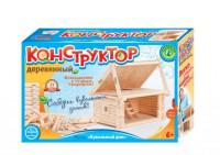 Конструктор деревянный "Кукольный дом" (71 деталь)