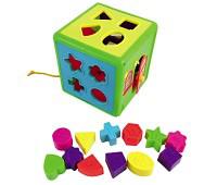 Логическая игрушка "Весёлый куб"