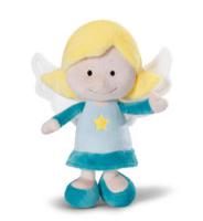 Мягкая игрушка "Ангел-хранитель", голубой (15 см)
