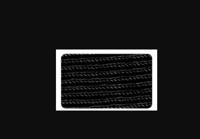 Кромка трикотажная, 8х80 см, цвет: черный, арт. 128