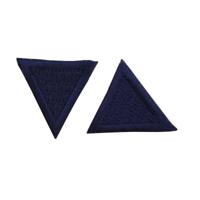 Термоаппликация Hobby&Pro "Треугольник", цвет: синий, 3 штуки, арт. AD1310