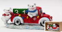 Календарь новогодний "Северный мишка на машине"