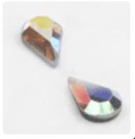 Стразы термоклеевые Swarovski, цвет: Crystal AB, 8х4,8 мм, 1 штука, арт. 2300