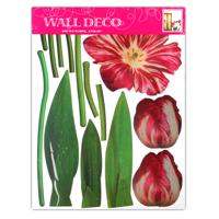 Стикер Deco "Красные тюльпаны", 50х70 см