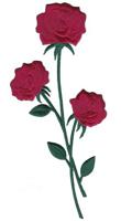 Термоаппликация "Розы" (арт. 569765)
