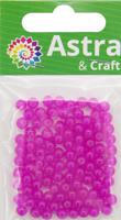 Бусины стеклянные "Candy", 4 мм, цвет: 2 нежно-розовый, 100 штук, арт. 4AR349