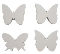 Набор фигурок из пенопласта "Бабочки №2", 10x2 см, 5 штук