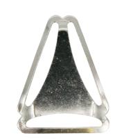 Рамка-треугольник "BIG", цвет: никель, 33 мм, 10 штук, арт. 62498 (количество товаров в комплекте: 10)