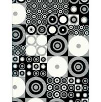 Бумага для декопатча "Decopatch", 30х40 см, цвет: 441 геометрия черно-белая