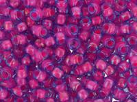 Бисер круглый "TOHO", 11/0, 500 грамм, цвет: 0980 малиново-фиолетовый/неоновый