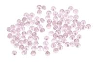 Бусины хрустальные "Астра", цвет: розовый, 1x2 мм, 100 штук, арт. 4AR365/368