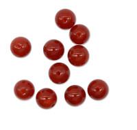 Бусины, 10 мм, цвет: красный агат, 37 штук, арт. 4AR308