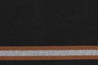 Подвяз трикотажный с люрексом, цвет: черный, серебро, золото, 13x100 см, арт. 3AR1197