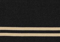Подвяз трикотажный с люрексом, цвет: черный, золото, 13x100 см, арт. 3AR1195