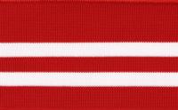 Подвяз трикотажный с полосками, цвет: красный, 6x100 см, арт. 3AR1180