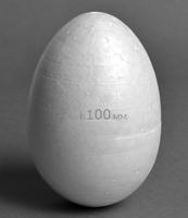 Яйца из пенопласта,100 мм, 10 штук, арт. 5955-0226 (количество товаров в комплекте: 10)