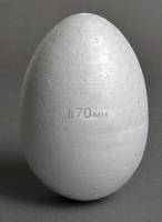 Яйца из пенопласта, 70 мм, 20 штук, арт. 5955-0222 (количество товаров в комплекте: 20)