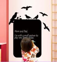 Меловая наклейка "Райские птицы", 50x70 см