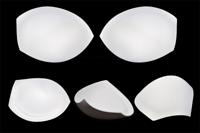 Чашечки корсетные с эффектом push-up "CC-72", размер 85, цвет: белый (10 пар) (количество товаров в комплекте: 10)