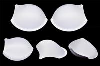 Чашечки корсетные с эффектом push-up "AC-50", размер 65, цвет: белый (10 пар) (количество товаров в комплекте: 10)