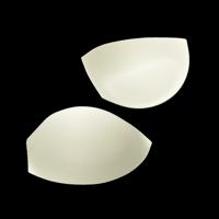 Чашечки корсетные с эффектом push-up "CC-62", размер 85, цвет: белый (10 пар) (количество товаров в комплекте: 10)