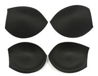 Чашечки корсетные с эффектом push-up "CC-70.18", размер 85, цвет: черный (10 пар) (количество товаров в комплекте: 10)
