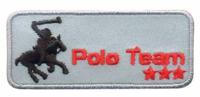 Термоаппликация Hobby&Pro "Polo Team", 3x7 см, арт. AD1387SV