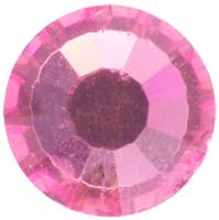 Стразы стеклянные клеевые "Zlatka", 4,7 мм, 24 штуки, цвет: розовый (rose), арт. ZBS SS20/24