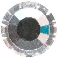 Стразы стеклянные клеевые "Zlatka", 4,7 мм, 24 штуки, цвет: белый (crystal), арт. ZBS SS20/24
