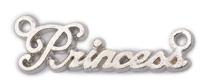 Подвеска Magic 4 Hobby "Princess", цвет: серебро, 7х23 мм, 30 штук, арт. MH.0211110-2 (количество товаров в комплекте: 30)