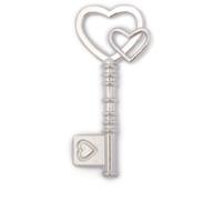 Кулоны "Ключ", 42x19 мм, цвет: серебро, 10 штук (количество товаров в комплекте: 10)